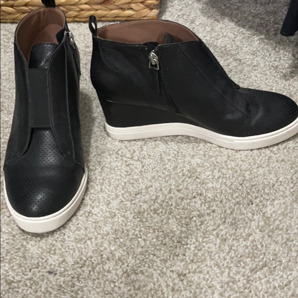 Linea paolo wedge sneakers